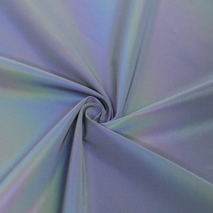 Iridescent Polyester Fabric for Trench Coat Wholesale Supplier 2
